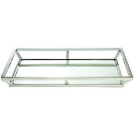 JIALLO 16 x 10.25 in. Stainless Steel Serving Tray - Large 72466
